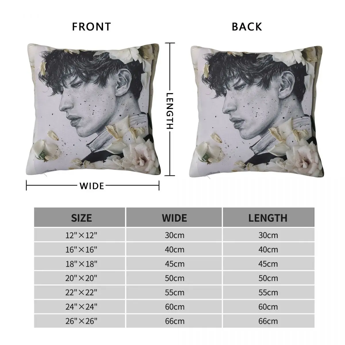 Dk Lee Seokmin King Pillowcase Polyester Linen Velvet Creative Zip Decorative Throw Pillow Sofa Seater Cushion Wholesale 45x45