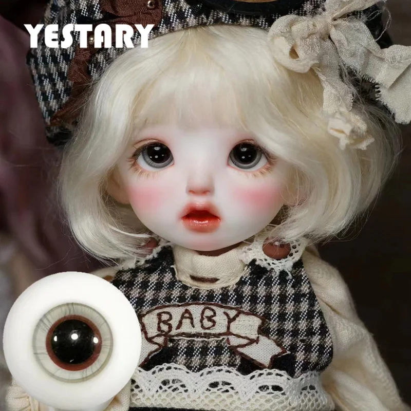 

YESTARY Eyes For Toys BJD Doll Accessories 12/14/16MM 3D Movable Glass Eyes 1/3 1/4 1/6 Sparkling Eyes For Dolls Crafts Eyes Toy