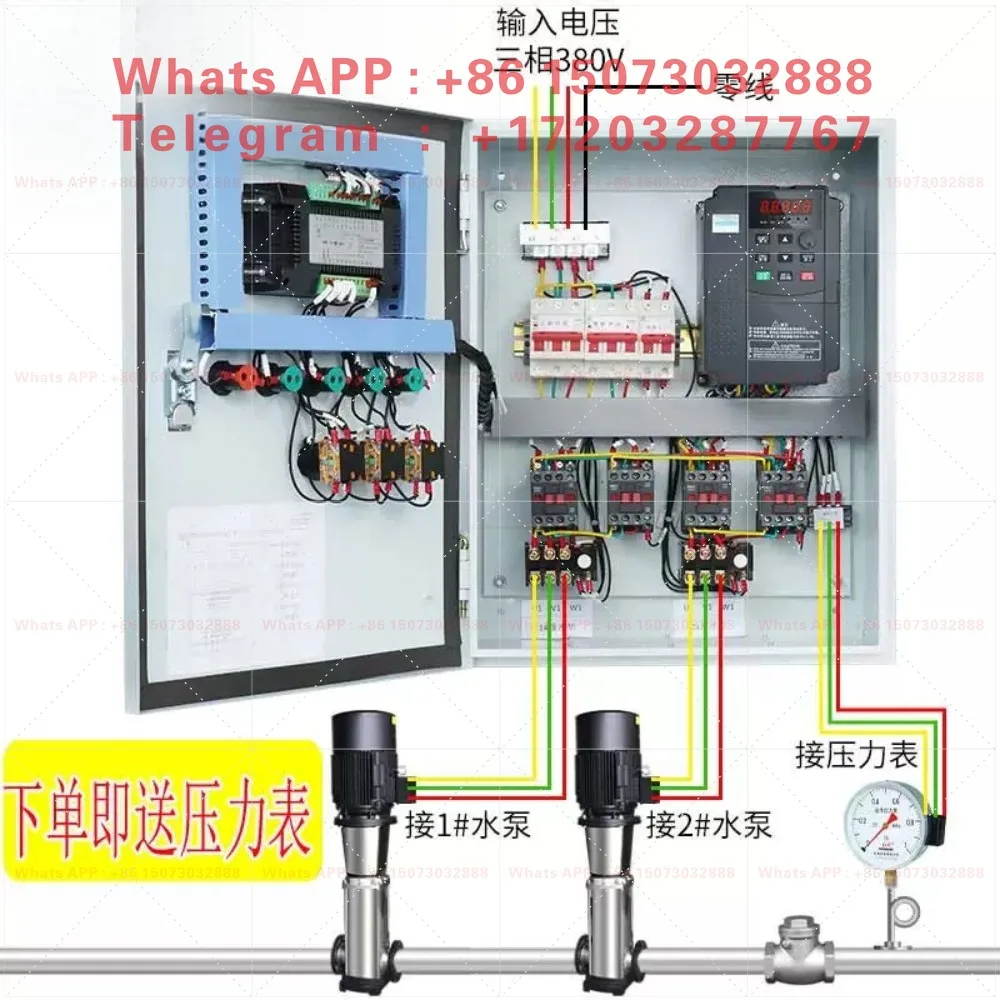 VFD Constant Pressure Water‑Supply Control Cabinet Variable Frequency Booster Pump Controller