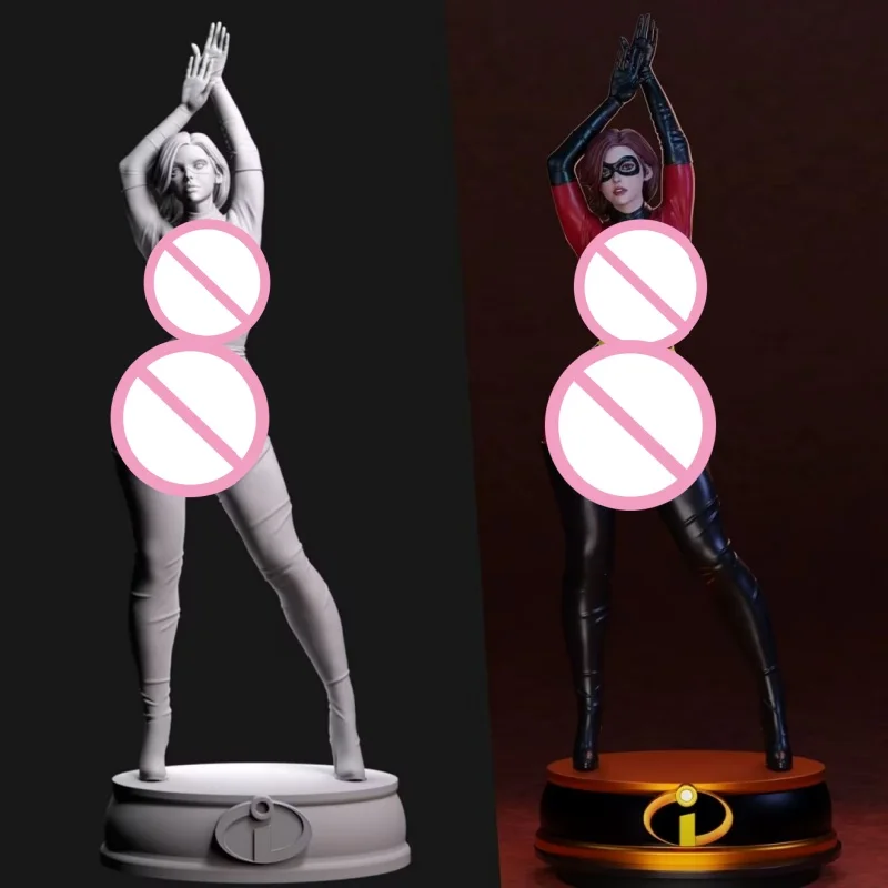 Elastigirl Baha Kit modello figura interamente in resina Scala 1/24 Giocattolo non verniciato smontato