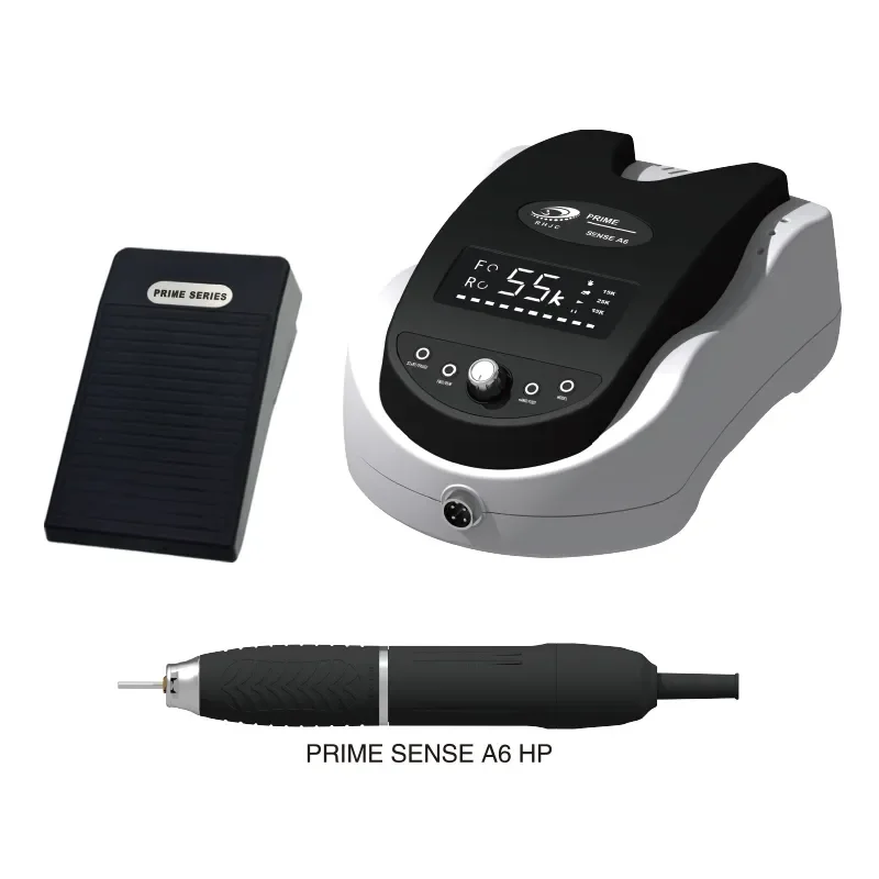 RHJC PRIME SENSE A6 Powerful 55000 Brushless Micromotor Jewelry Dental Drill Polishing Strong Handpiece Micro Motor