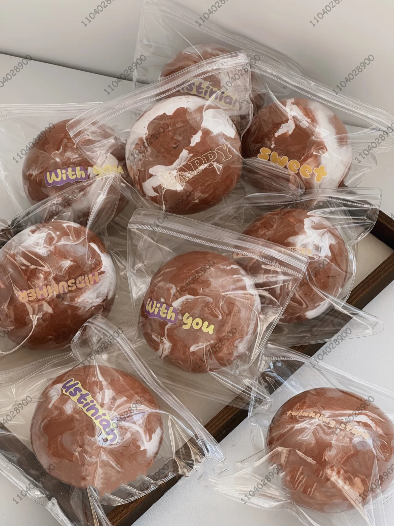 チョコレート型の5cmストレスボール、クッキーミルクの形をしたスクイーズボール、握ってストレス解消、ハンドリラックスおもちゃ、ギフト