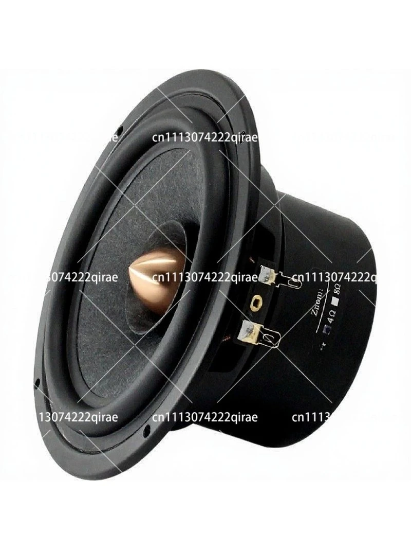 1Pieces Loud Original QT-52QF01 5.25 Inch Full-Range Speaker Driver Unit Monitor Audiophile Grade Wool Fiber Paper Cone 25W