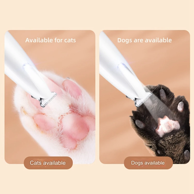 【Must-Haves】 Aparador de microprecisão para animais de estimação, cortador de cabelo para animais de estimação, barbeador recarregável à prova d'água para animais de estimação