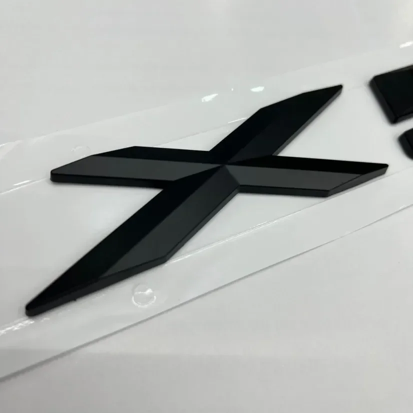 1X Car Sticker For BMW X 5 E70 ‎E53 ‎F15 X5 Letter Trunk Emblem Logo Badge Decal Sticker Car Styling Tail Badge NEW