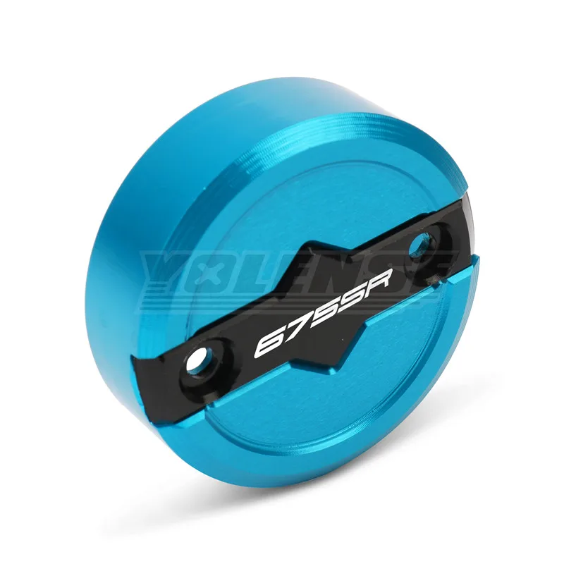 Motorradzubehör Vorderradbremsflüssigkeitsbehälter-Abdeckung Ölbehälterdeckel für 675SR 675SR-R 675NK 675 SR NK SRR