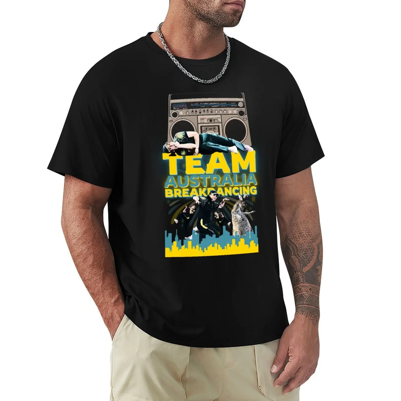 

Australia Breakdancing Australian Woman Breakdancer T-Shirt vintage anime shirt graphic t shirt vintage mens graphic t-shirts