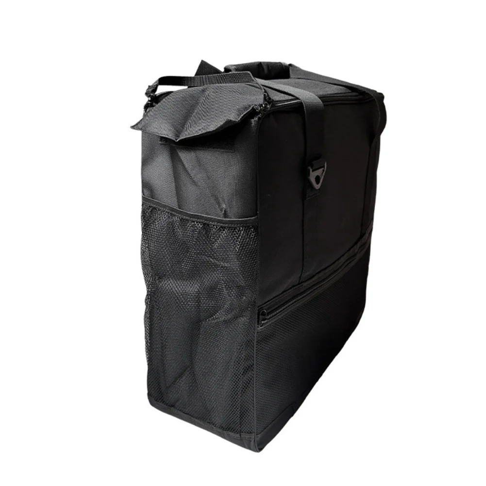 حقيبة حمل سوداء لآلة Slushie FS301 لـ FS300 مع جيب شبكي بسحاب وأشرطة معززة لسهولة النقل #5