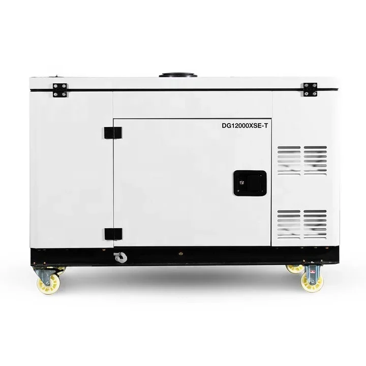 50 Hz/60 Hz wyjątkowo cichy generator diesla 10kw chłodzony wodą 10kva izolacja akustyczna diesla generator chłodzony wodą 20kva