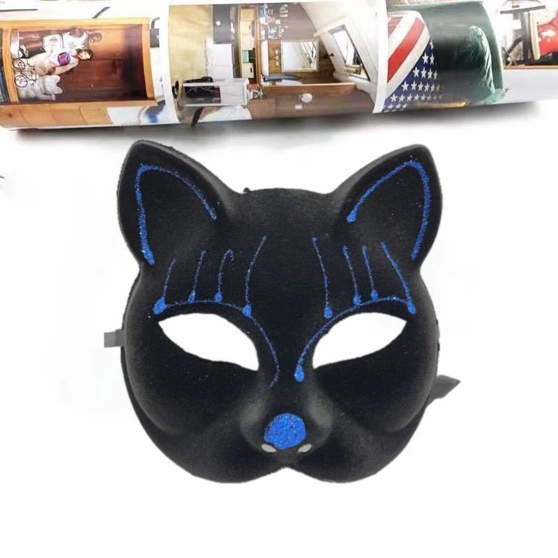 Reunindo gato máscaras para mulheres, strass glitter decoração, Halloween animal cosplay, sexy carnaval show, baile na praia festa