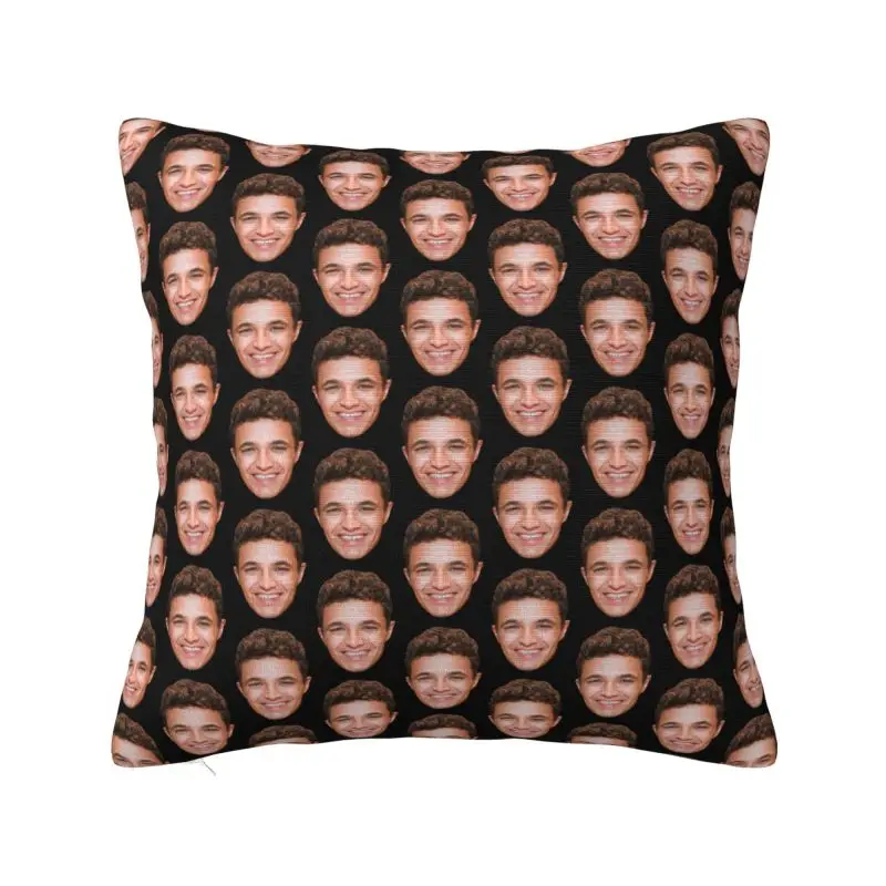 Custom Nordic Lando Sport Motorcycle LN4 Sofa Cushion Cover Velvet Norris 4 Number Pillow Case