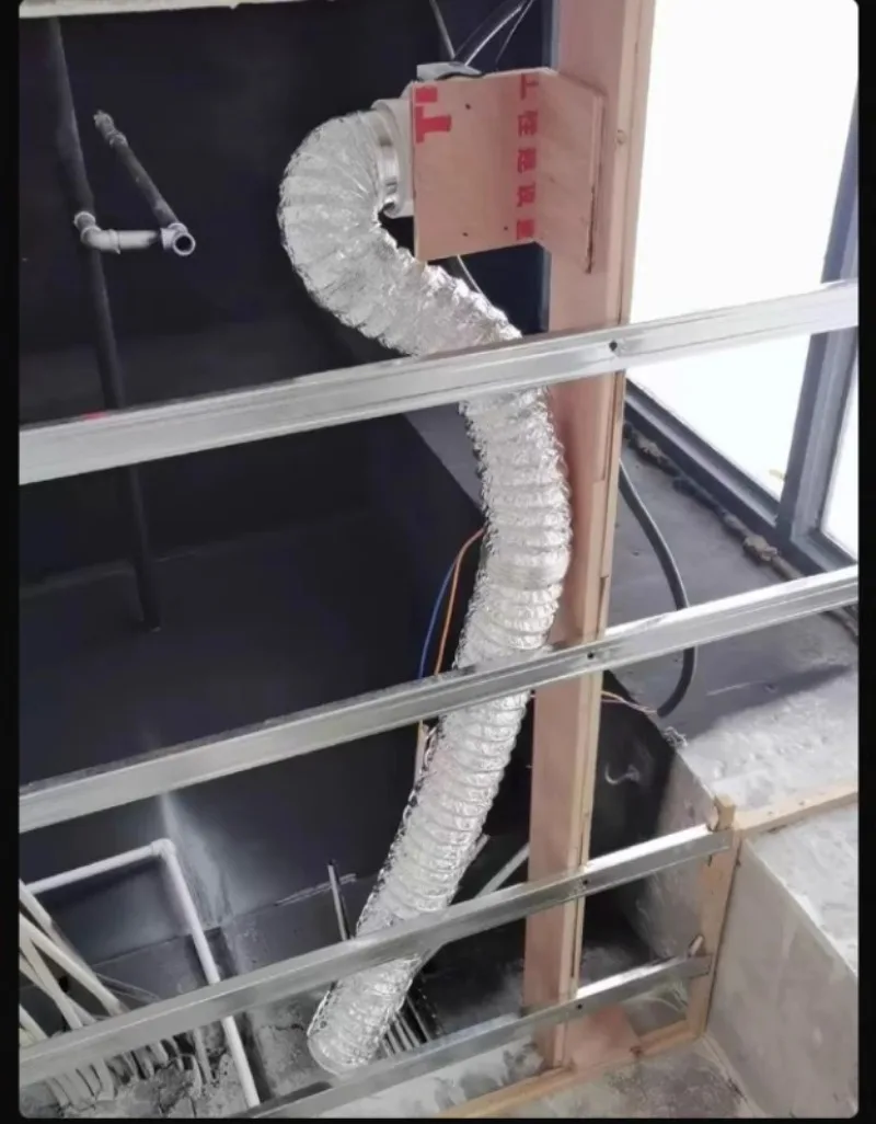 Bathroom Ceiling Exhaust Pipe Fan, Hotel Double Exhaust Machine Toilet Fan, Ventilador De Escape for Home Hotel Use - view 6