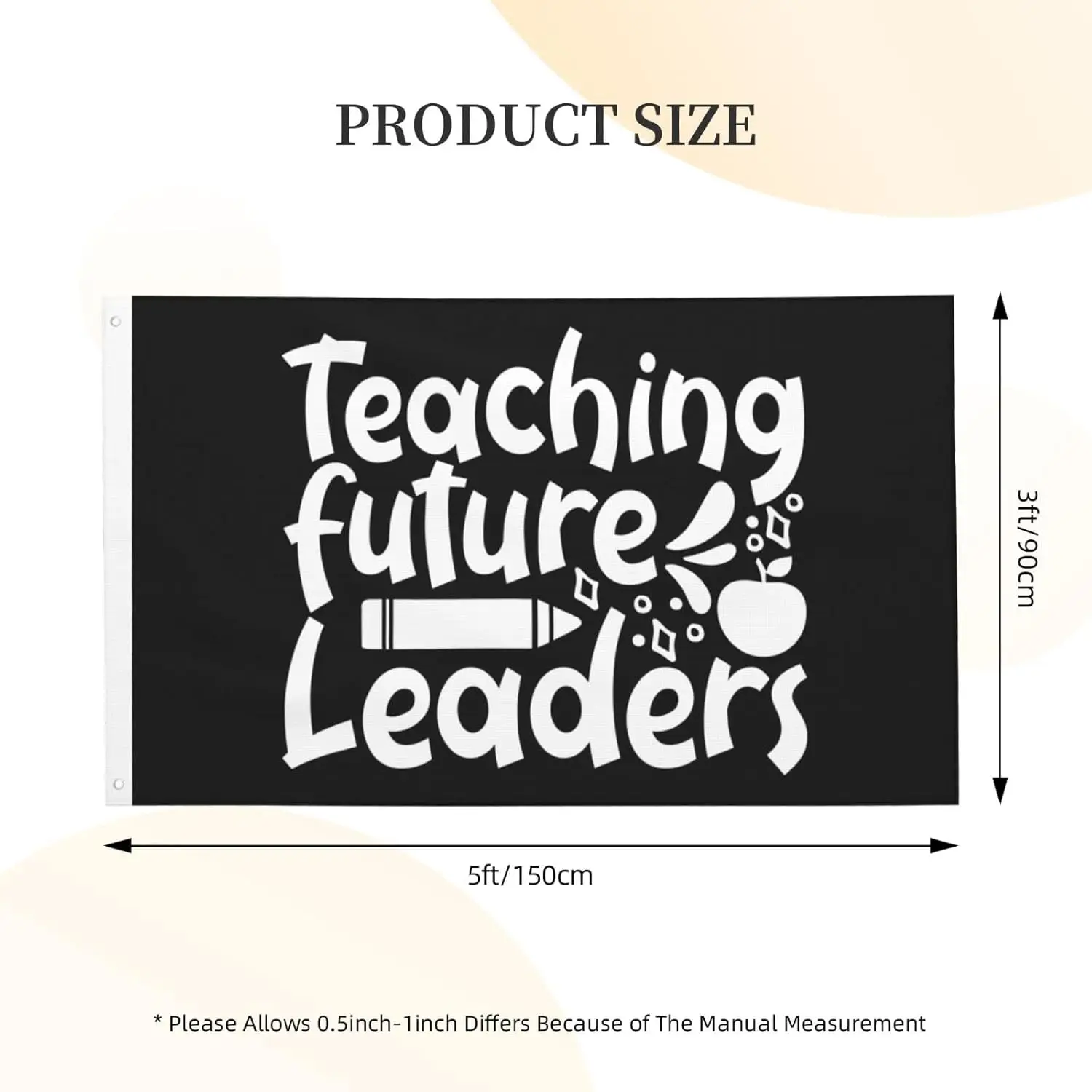Flagicts 100% Polyester Teaching Future Leaders Flag
