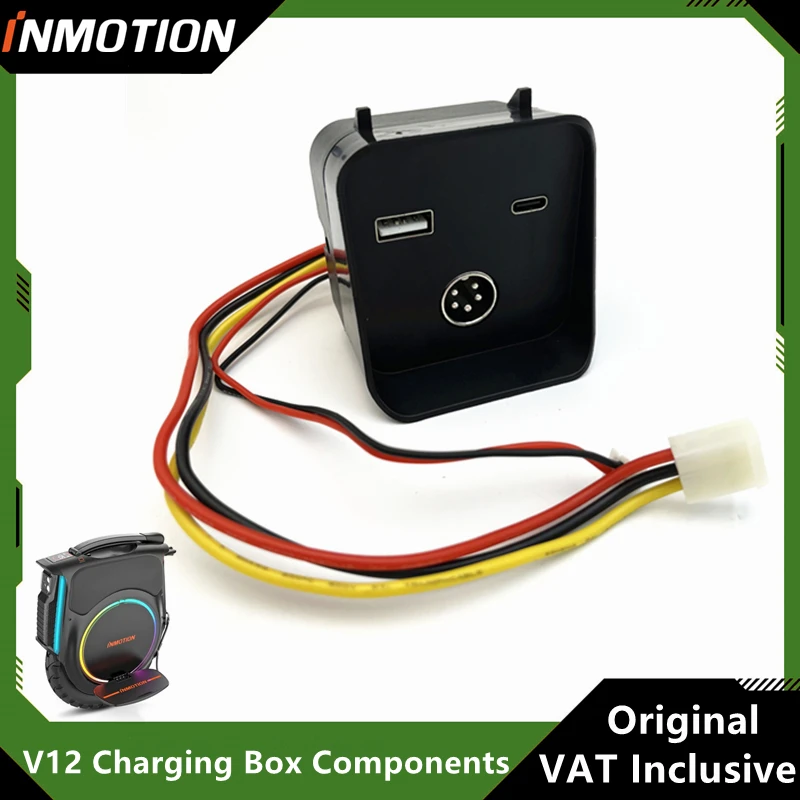 Original Charging Box Components for INMOTION V12 Unicycle Chargering Board And Plastic Cover Accessories V12 Balance Monowheel