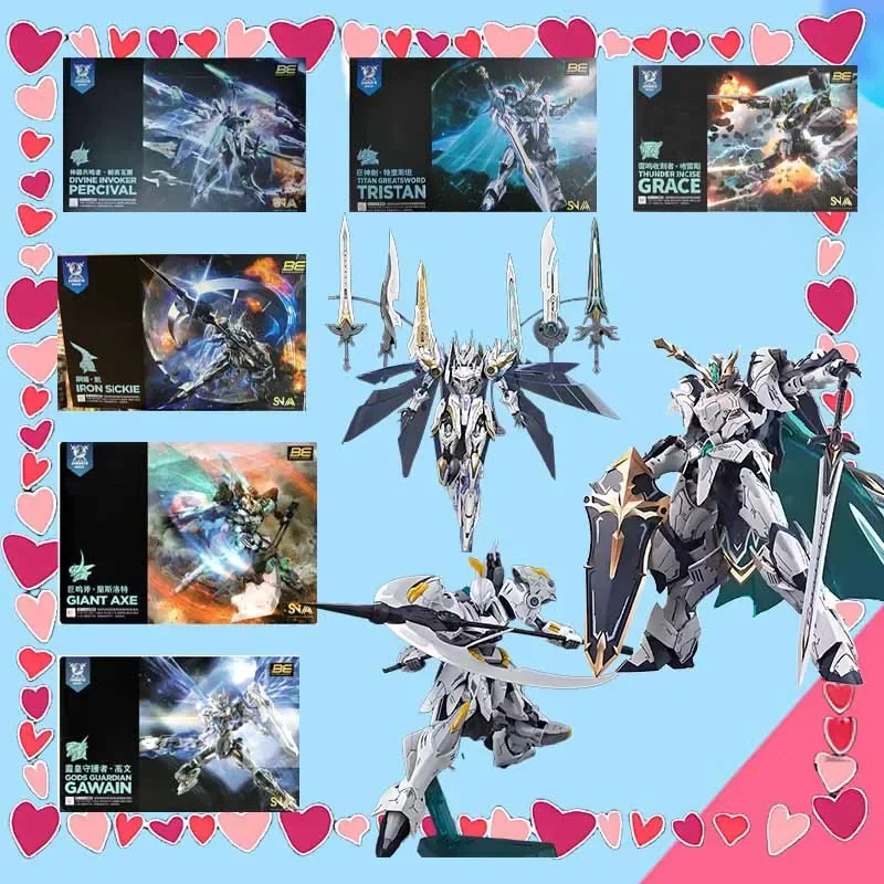 High quality SNAA Original Knights of the Round Table SC-002 TITAN GREATSWORD IRON SICKIE GIANT AXE DIVINE INVOKER PERCIVAL