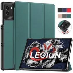 For Lenovo Legion Y700 2025 Case Trifold Magnetic Leather Hard Smart Cover For Legion y700 2025 Lenovo Y700 3rd Generation Case