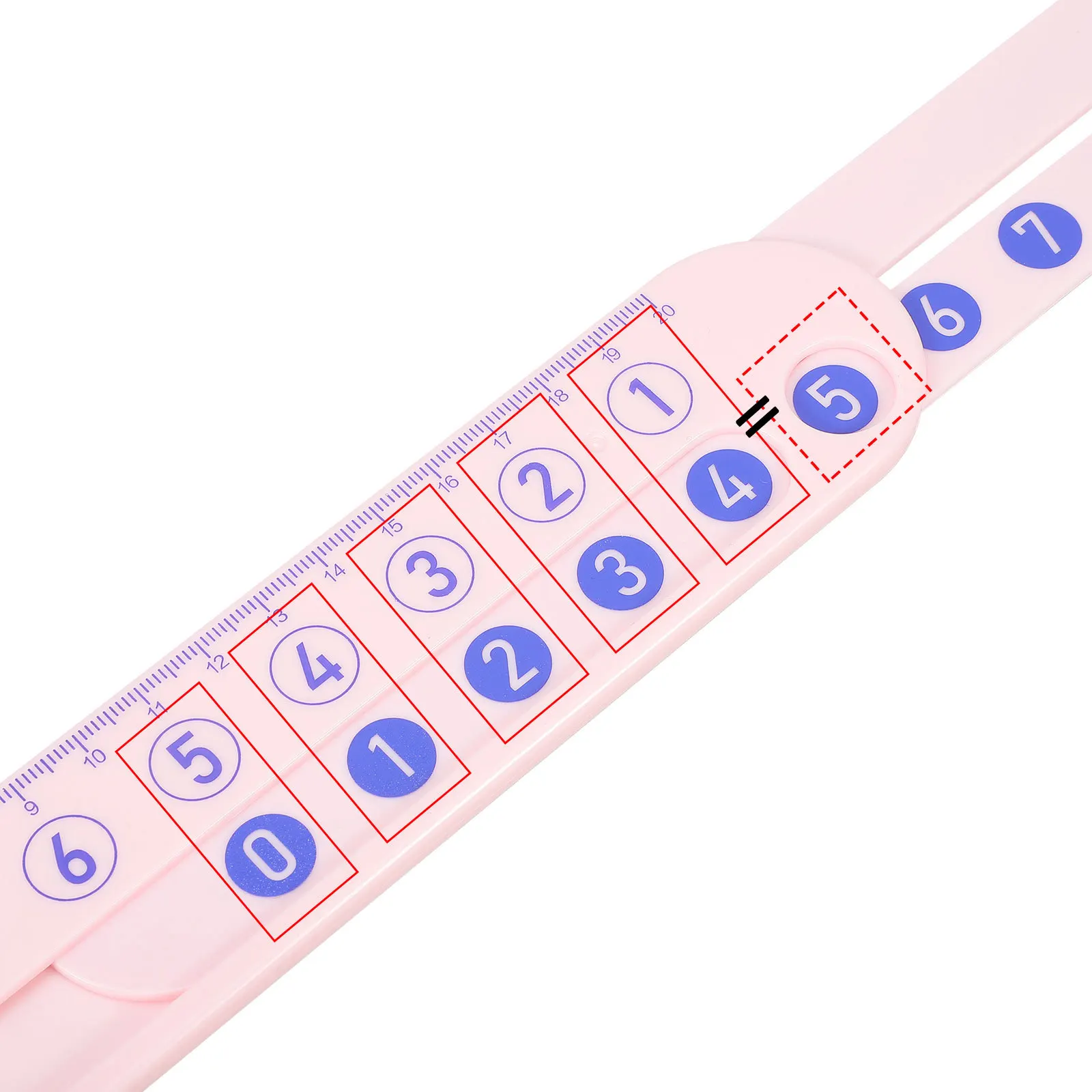 

Digital Slide Ruler Kids Number Learning Ruler for Addition Subtraction Math Training Math Learning Tool Slide Rulers