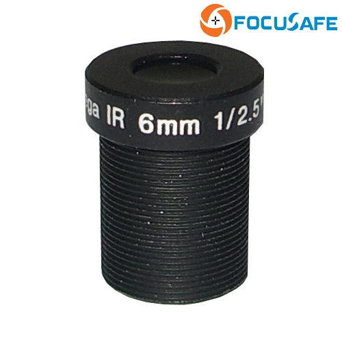 2024 High Resolution 2022 Hot Focusafe 6mm 3MP Series F1.6 M12 Mount Lens