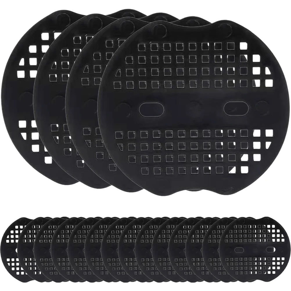 

40pcs Gardening Staples Gasket Black 6 8cmx6 5cm Turf Nails Landscape Fabric Mesh Pad Stake Barrier Garden Stakes Ground