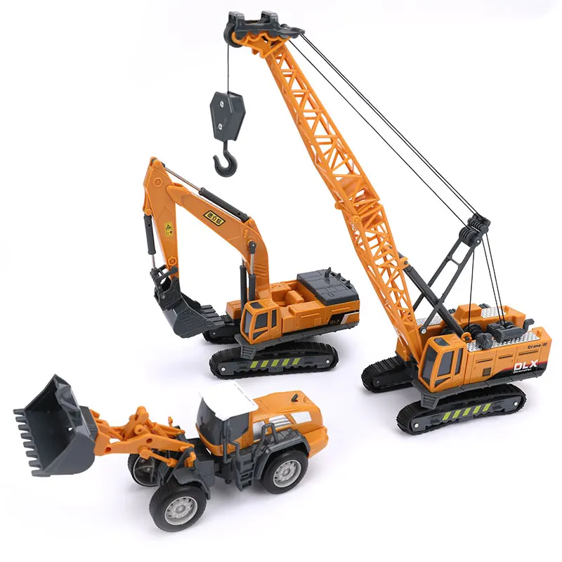 

Toy Model Crane, Forklift, Excavator Engineering Alloy Classic Vehicles