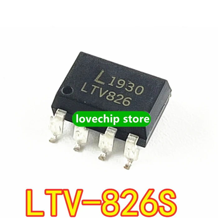 Brand new Original  LTV826 LTV-826 PC826 Photocoupler isolator  LTV-826S SOP-8 SMD Original in stock