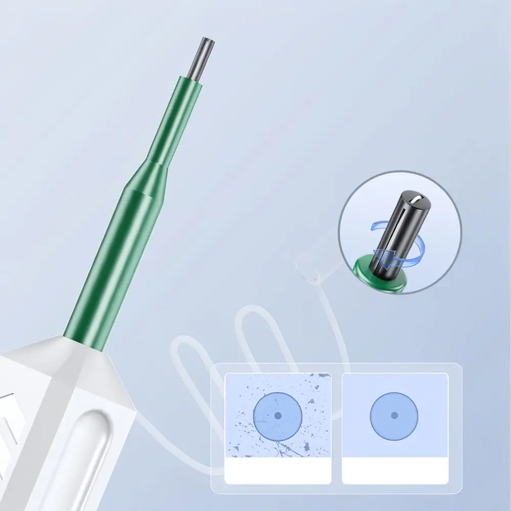 Optical Fiber Cleaning Pen For SC FC ST 2 5mm Ports Portable Cleaning Applicator For Industrial Network Repair
