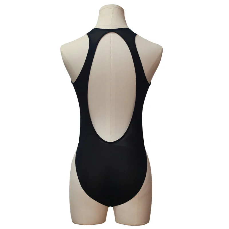 Bitysie Extremely Thin OnePiece Swimsuit Transparent In Water High Leg Cut Leotard See Through Sexual Women Bathingsuit