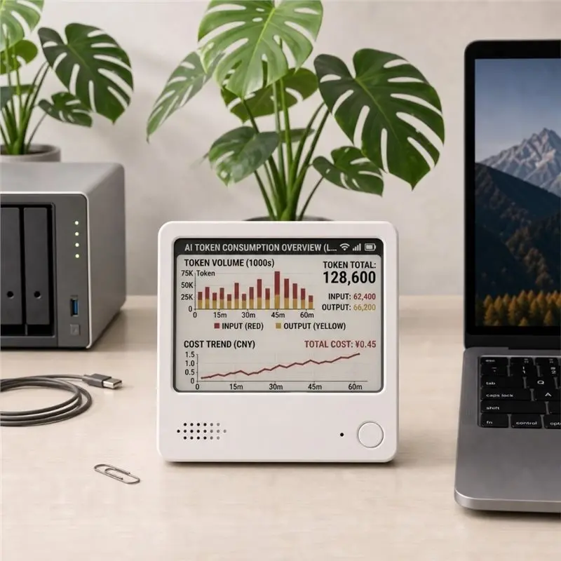 Voltvibe-ESP 32 Voice& Wi-Fi Development Board E-Ink Display Full-Color For Programmers Digital Photo Album DEV Kit Program