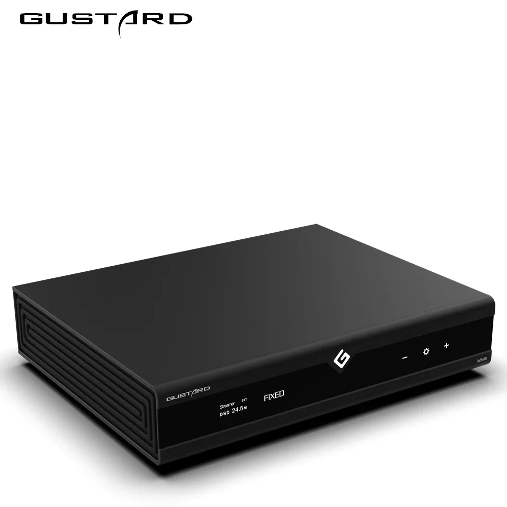 Gustard DAC-X26III Hi-Fi настольный аудио USB цифро-аналоговый преобразователь сетевой потоковый декодер поддерживает Roon Airplay UPNP NAA