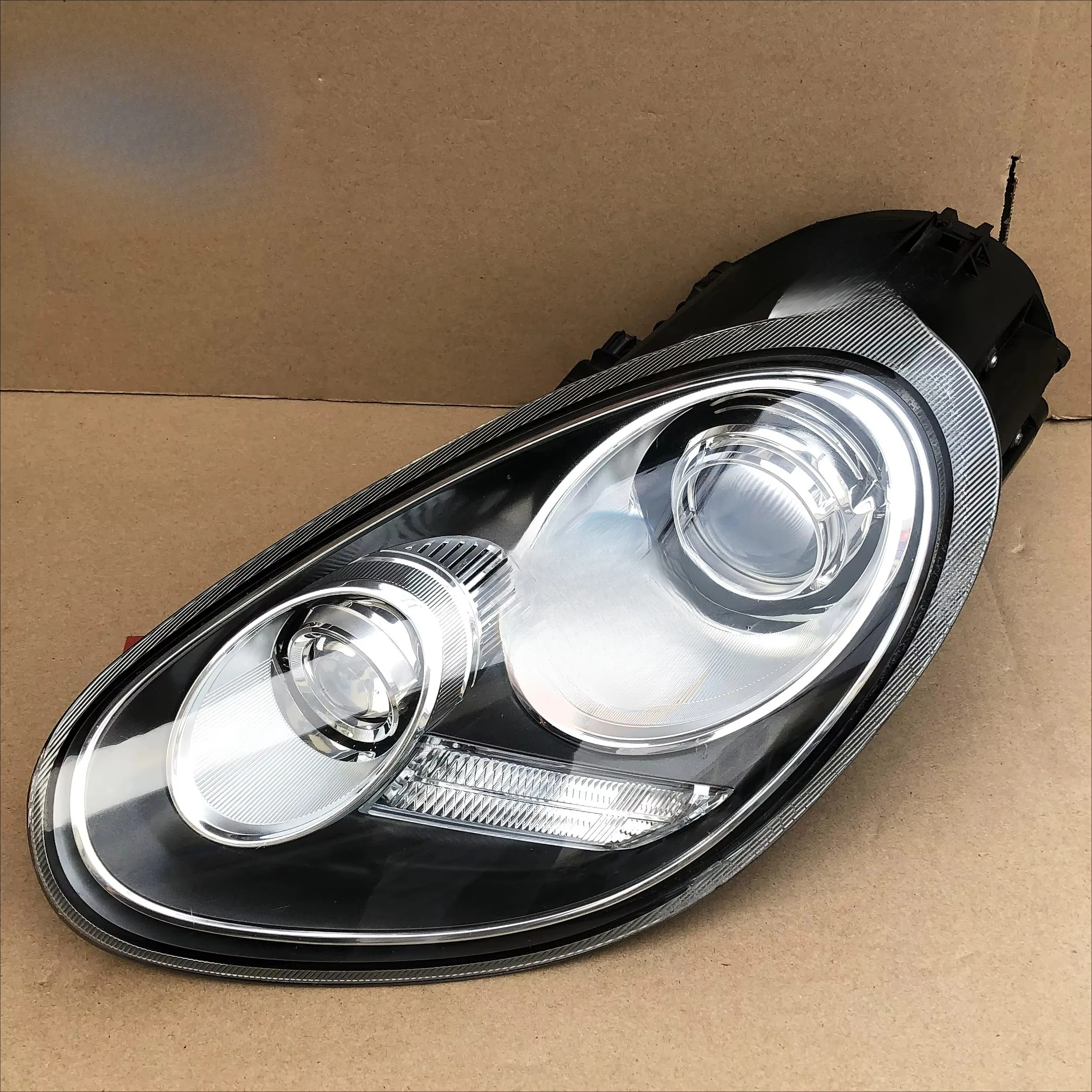 987 Headlights Assembly Original 2009-2012 LCI Xenon HID 12V 35W 5000K 5000 lm Boxster GTS Spyder