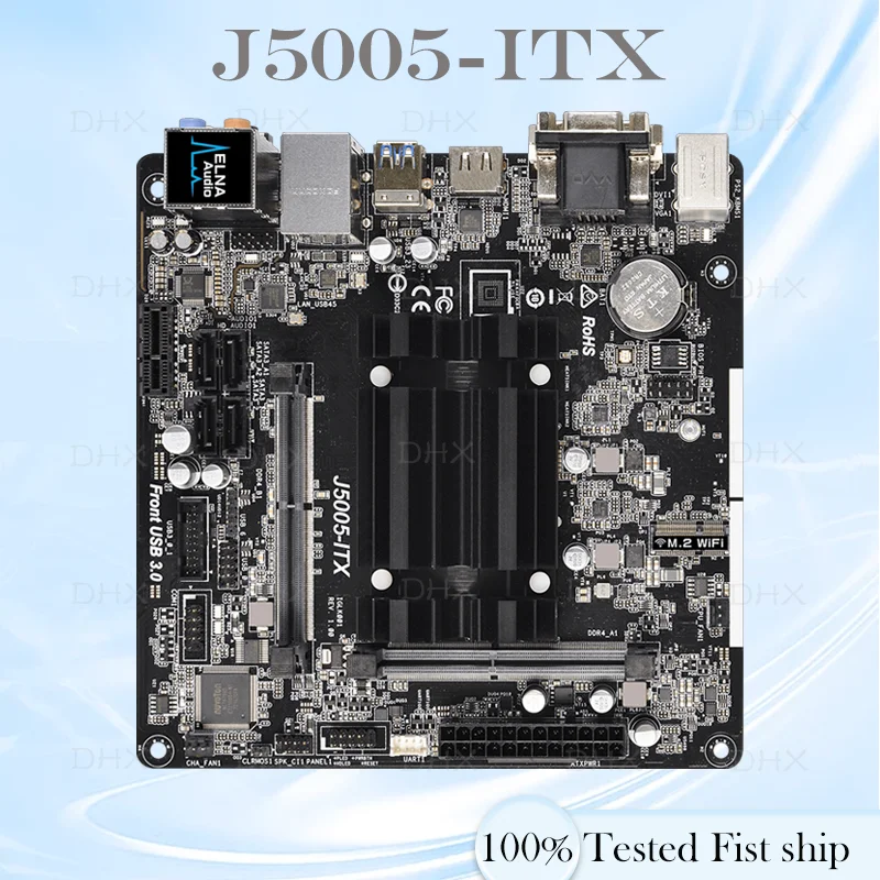 For ASROCK J5005-ITX Motherboard 8GB HDMI M.2 DDR4 Mini-ITX J5005 Mainboard 100% Tested Fully Work be Fast ship DH