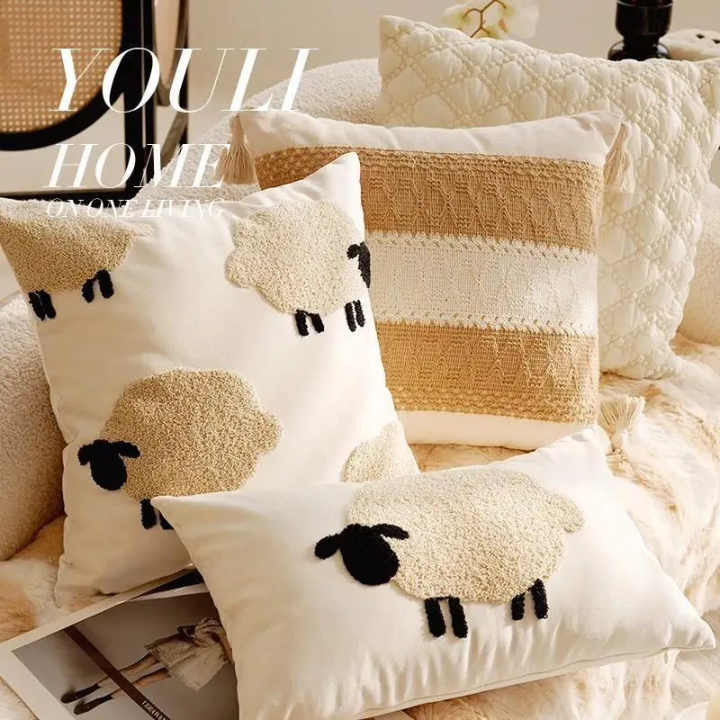 

Французская элитная подушка для гостиной, дивана, эркера, легкая роскошная подушка с сердцевиной, оранжевая, средневековая, боевая, наволочка для лошади