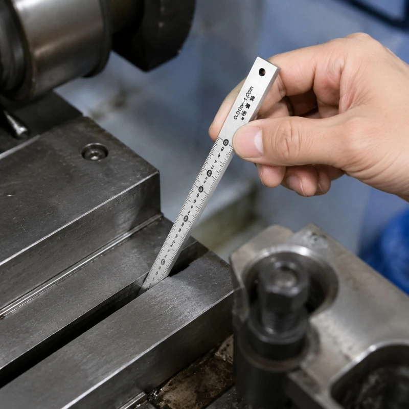   Manual Spacing Tool with Marked Scale for Direct Interval Readings