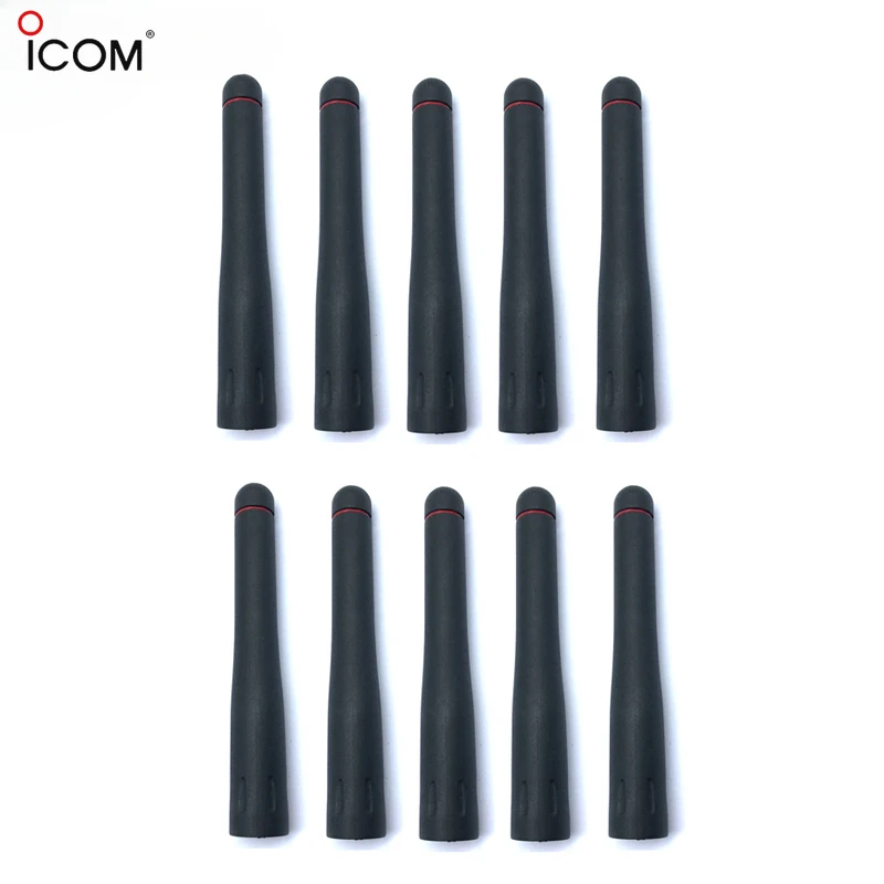 10PCS ICOM FA-S59V UHF VHF SMA Intercom Antenna for IC-F51 F50 F50V F60 F60V F61 F61V F61M F80 F80S F80DS F80T Radio Accessories