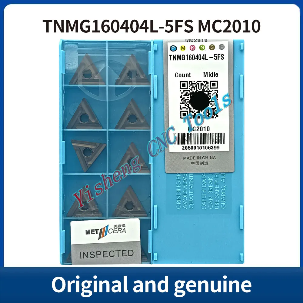 

Режущие инструменты METCERA TNMG160404L-5FS/5VF TNMG160404R-5FS/5VF TNMG160408L-5FS/5VF TNMG160408R-5FS/5VF MC2010 Лезвия с ЧПУ