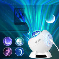 LED Aurora Light 3000mAh Bluetooth Projection Light Starry Night Light Dream Galaxy Sleep Bedroom Living Room Ambient Lighting