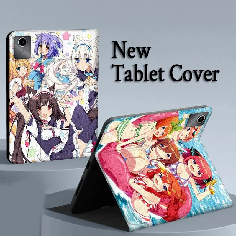 حافظة كمبيوتر لوحي جميلة من N-Nekoparas لهاتف Xiaoxin Legion Tab Y900 Y700 K10 M10 P11 Pad Pro GT Plus 3rd Gen 4 11 11.5