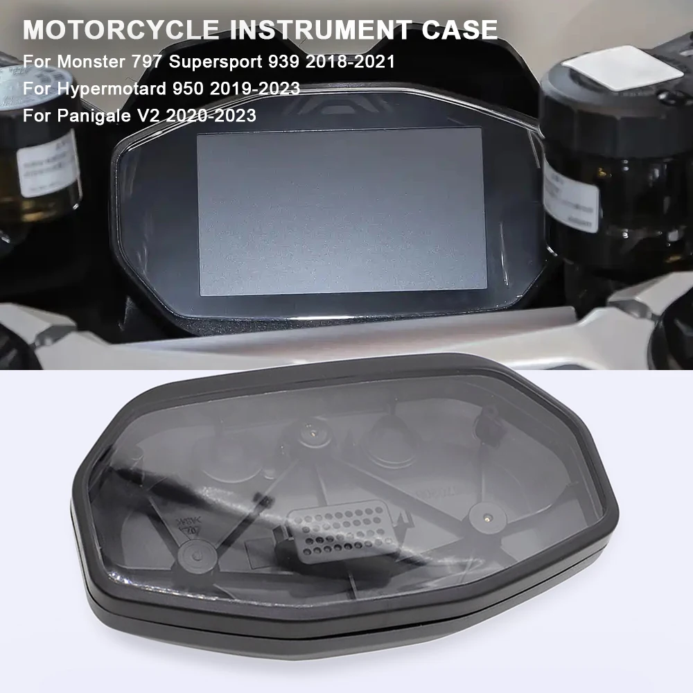

For Ducati Panigale V2 Hypermotard 950 Monster 797 Motorcycle Instrument Case Speedometer Housing Dashboard Shell Accessories