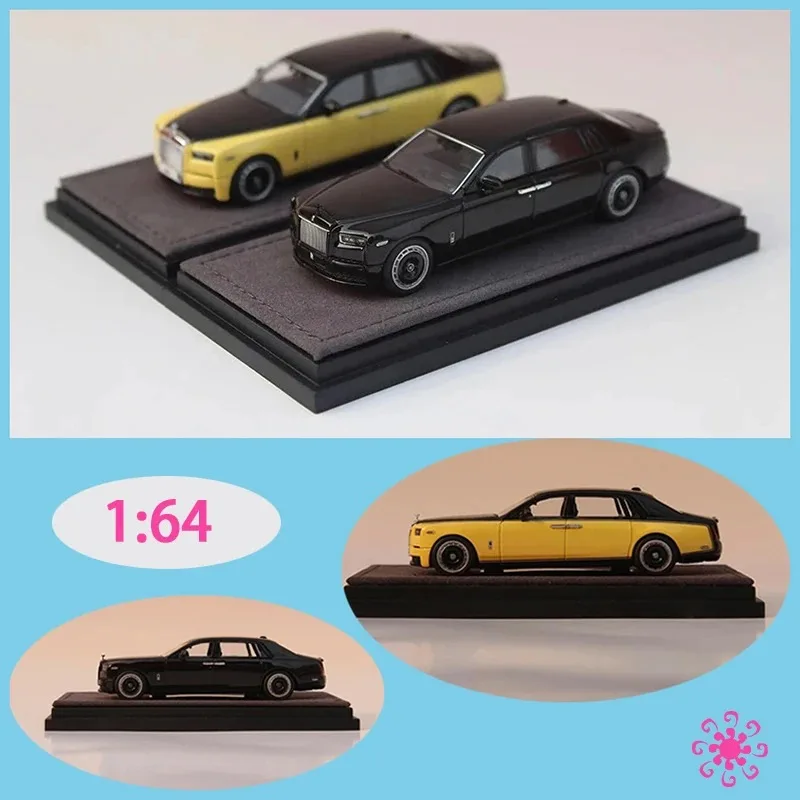 

Модель автомобиля BANANA 1:64 Phantom EWB из сплава, классическая, для взрослых, сувенир, подарок, статическая модель для демонстрации