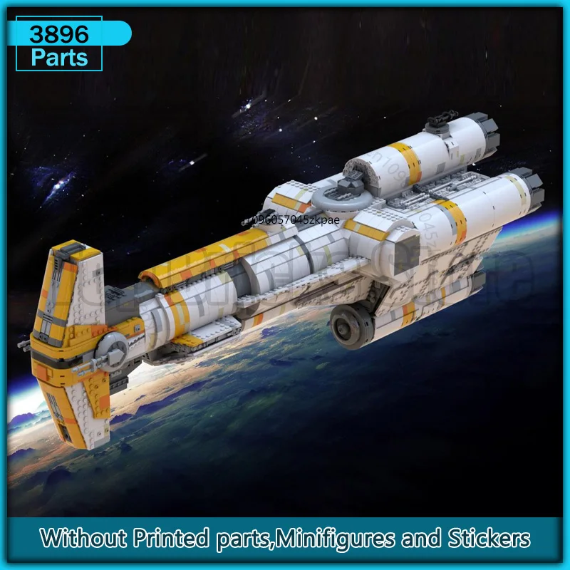 

UCS Corvette Space Movie MOC Building Block Aircraft Transportion Toys Xmas Gifts Creative Educational Model Bricks Sets Gifts