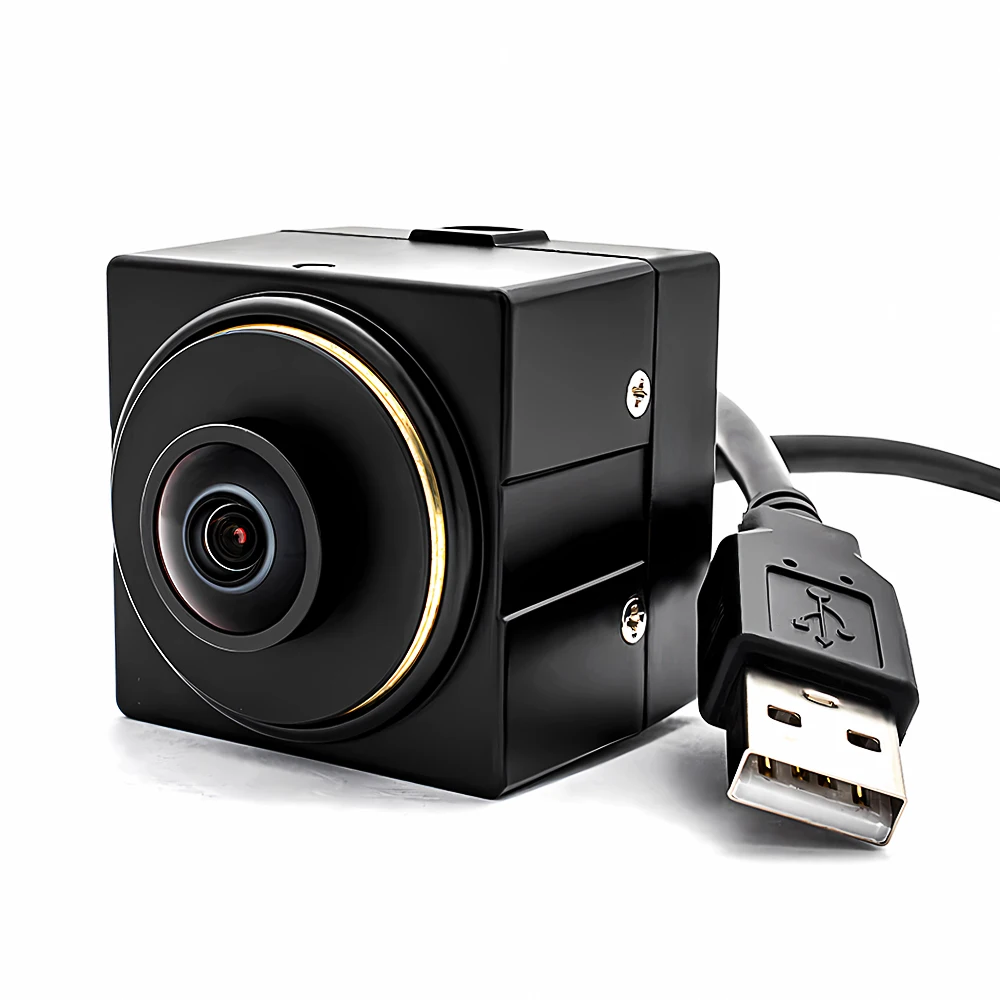 WGWK 1080P Full HD 60FPS USB Camera High Speed UVC Plug Play Webcam With 2.35mm 138° WIde Angle Lens For Skype Video Recording