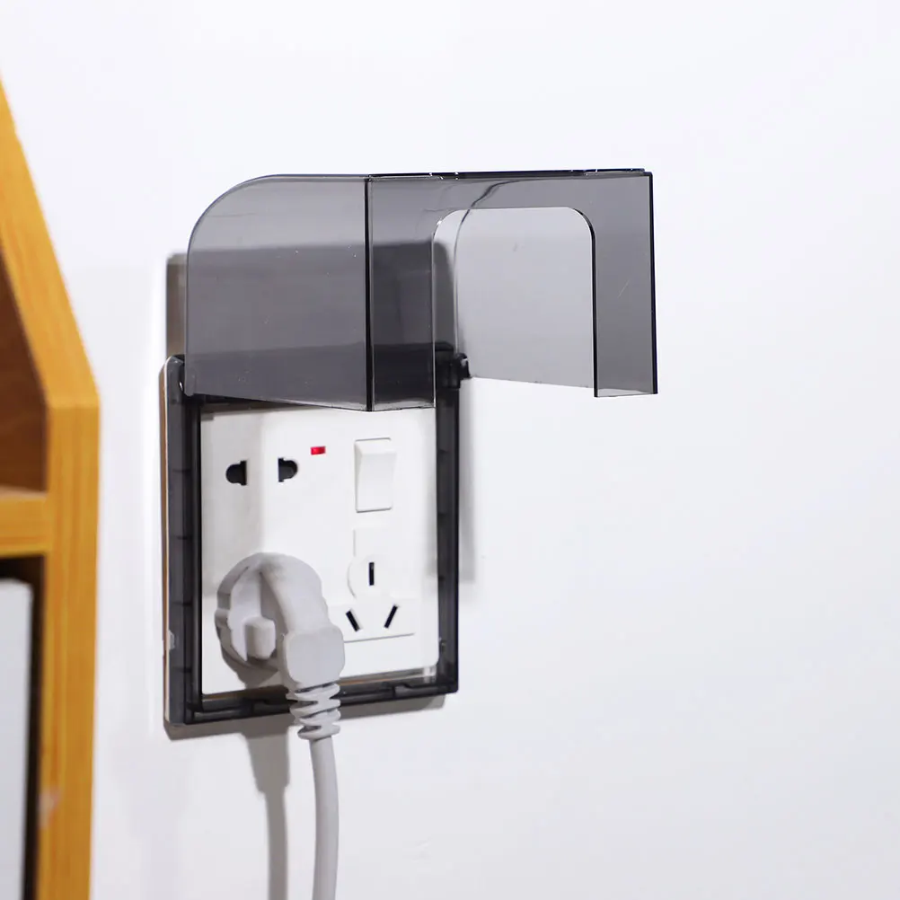 

Clear Waterproof Outlet Cover Transparent Plug Protector Childproof Socket Box for Bathroom Outdoor Receptacle Covers