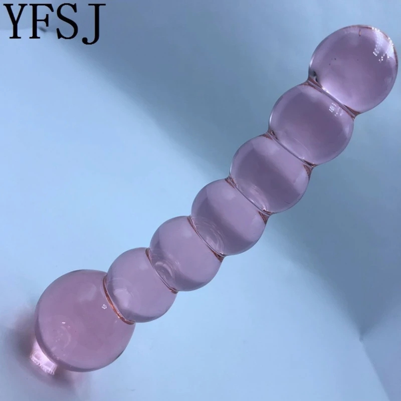 Crystal Penis Glass Rod para Mulheres, Brinquedos Sexuais, Plug Anal, Masturbação, Vibrador Enorme, Sex Shop, Produtos para Adultos