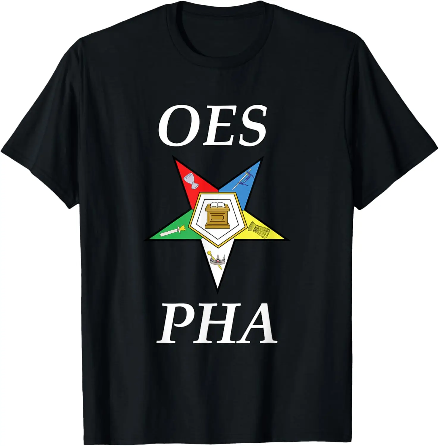 

OES PHA T Shirt Prince Hall Order Eastern Star Tee NO FATAL
