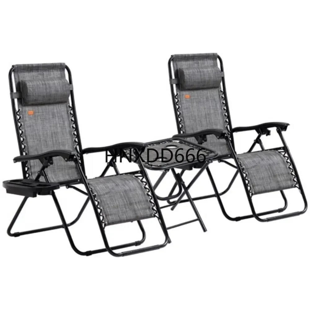 

Fold-out recliners, cool, quick-drying, breathable mesh seats, fold-out powder-coated steel frames, water-safe, and lightweight