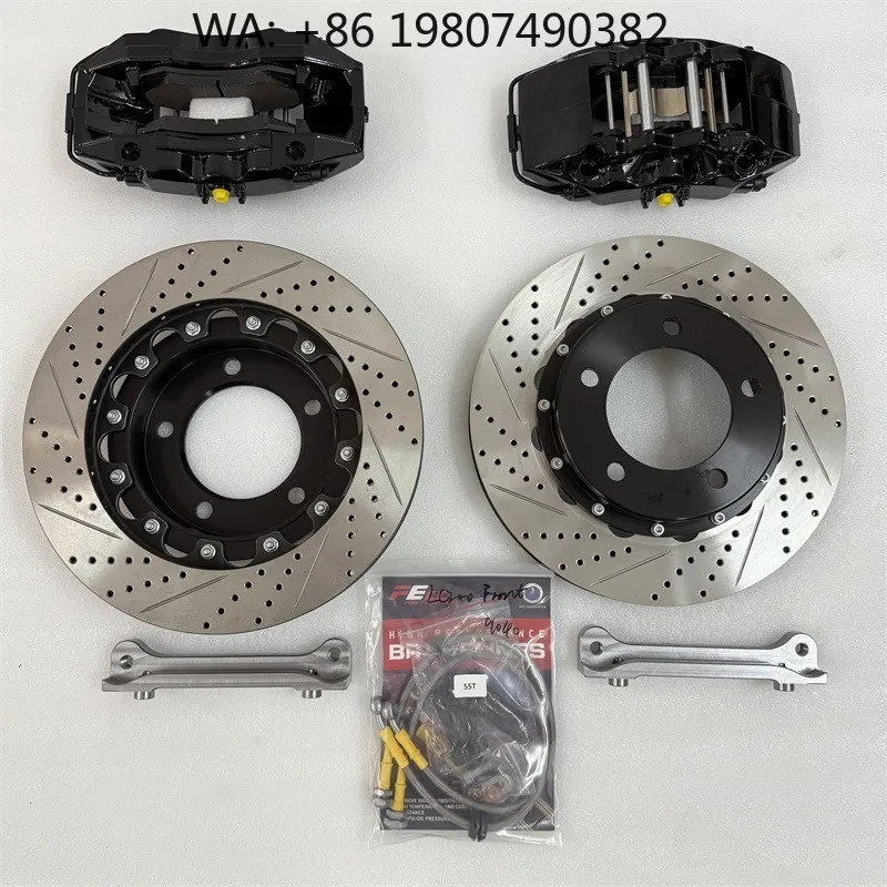 

CP9040 6 Piston Big Brake Kit High Performance Racing Modified Brake Caliper Set Premium Refit Parts For Universal Sports Vehicl