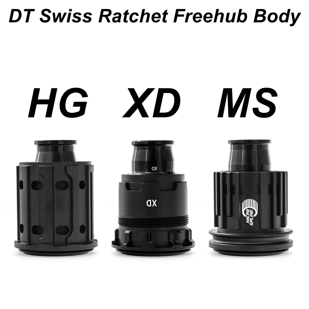 DT Swiss Ratchet Freehub Body For SRAM XD /  Micro Spline HG 9/10/11 / 12S MS mtb hub