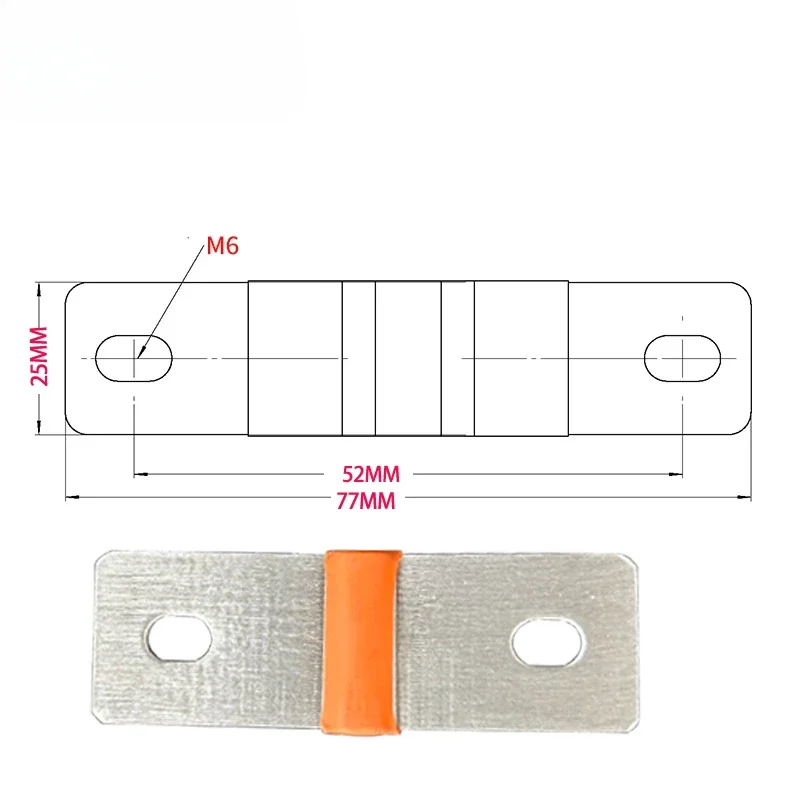 Flexible Busbar 105AH 230AH 100AH 300A 200A 35MM 39MM 52MM 40MM Bus Bar Copper Loose Protector with Isolation Battery Connector