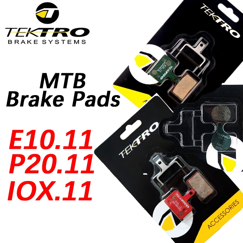 TEKTRO MTB Disc Brake Pads E10.11 P20.11 IOX.11 For SHIMANO M355/M375/M395/M415/M416/M445/M446/M465/M475/M485/M495/M515