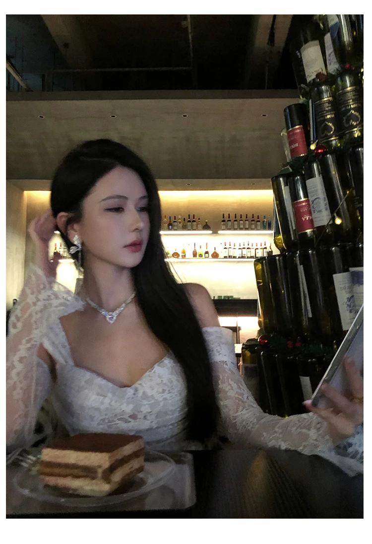 Sexy Womens Dresses Ele Casual Solid Slim Slash Neck Vintage Party Long Dress Female Clothes IC Robe Vestidos New